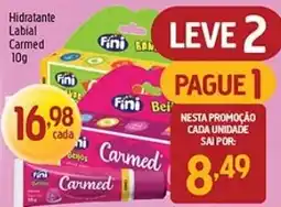 Supermercados Guanabara Hidratante Labial Carmed oferta