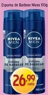 Supermercados Guanabara Espuma de barbear nivea men oferta