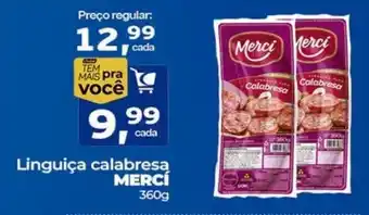Cometa Supermercados Linguiça calabresa mercí oferta