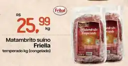 Cometa Supermercados Matambrito suíno Friella temperado oferta