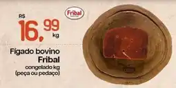 Cometa Supermercados Fígado bovino Fribal oferta