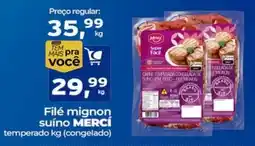 Cometa Supermercados Filé mignon suíno mercí oferta