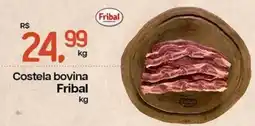 Cometa Supermercados Costela bovina Fribal oferta