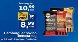 Cometa Supermercados Hambúrguer bovino regina oferta