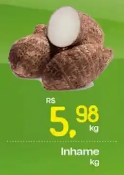 Cometa Supermercados Inhame oferta