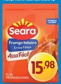 Supermercados Guanabara Frango inteiro ervas finas assa fácil oferta