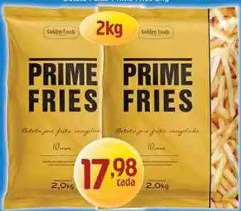 Supermercados Guanabara prime fries oferta