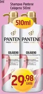 Supermercados Guanabara Shampoo pantene colágeno oferta