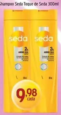 Supermercados Guanabara Shampoo seda toque de seda oferta