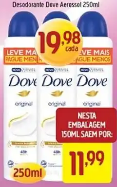 Supermercados Guanabara Desodorante dove aerosol oferta