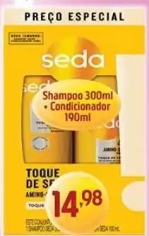 Supermercados Guanabara Shampoo seda + condicionador oferta