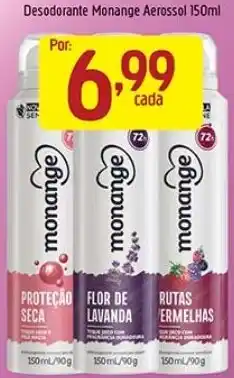 Supermercados Guanabara Desodorante monange aerossol oferta
