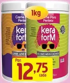 Supermercados Guanabara Creme para pentear kera forM oferta