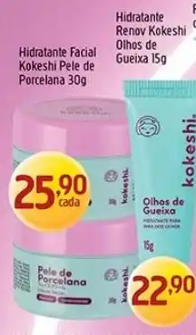 Supermercados Guanabara Hidratante Facial Kokeshi Pele de Porcelana oferta