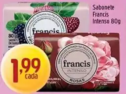 Supermercados Guanabara Sabonete francis intenso oferta