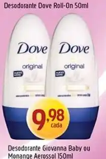 Supermercados Guanabara Desodorante Dove Roll-On oferta