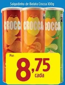 Supermercados Guanabara Salgadinho de Batata Crocca oferta