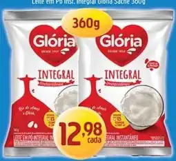 Supermercados Guanabara Leite em pó integral glória oferta
