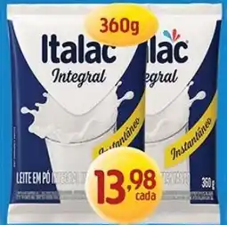 Supermercados Guanabara Leite em pó integral instantâneo oferta