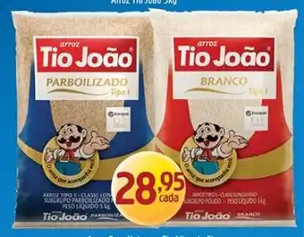 Supermercados Guanabara Arroz tio joão parboilizado tipo 1 oferta