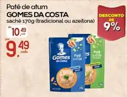 Cometa Supermercados Patê de atum gomes da costa oferta