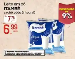 Cometa Supermercados Leite em pó itambé oferta