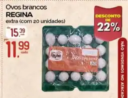 Cometa Supermercados Ovos brancos regina extra oferta