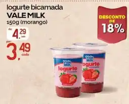Cometa Supermercados logurte bicamada vale milk oferta