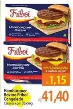 Atacadão Friboi - hambúrguer bovino oferta