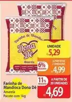 Atacadão Dona dê - farinha de mandioca oferta