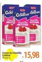Atacadão De - creme de chantilly oferta
