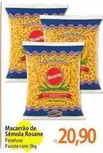 Atacadão Rosane - macarrão de sêmola oferta