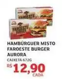 Assaí Atacadista Aurora - hambúrguer misto faroeste burger oferta