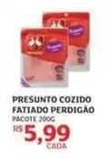 Assaí Atacadista Perdigão - presunto cozido fatiado oferta