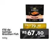 Novo Atacarejo Brazilian fish - filé de salmão oferta