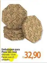Atacadão Pacote - embalagem para pizza sao josé oferta