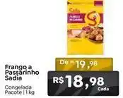 Novo Atacarejo Sadia - frango a passarinho oferta