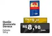 Novo Atacarejo Davaca - queijo mussarela oferta