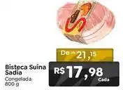 Novo Atacarejo Sadia - bisteca suína oferta