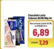 Spani Atacadista Lacta - chocolate sabores oferta