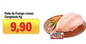 Spani Atacadista De - peito de frango c/osso congelado oferta