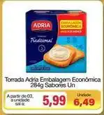 Spani Atacadista Adria - torrada e embalagem econômica oferta
