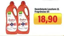 Spani Atacadista Lysoform - desinfetante fragrâncias oferta