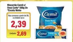 Spani Atacadista Camil - macarrão c/ ovos corte oferta