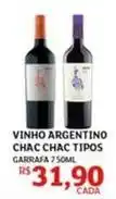 Assaí Atacadista Argentino - vinho oferta