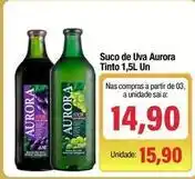 Spani Atacadista Aurora - suco de uva tinto 1,5l un oferta