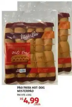 Assaí Atacadista Pacote - pão para hot-dog oferta