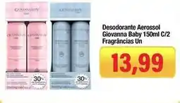 Spani Atacadista Giovanna baby - desodorante aerossol oferta