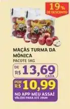 Assaí Atacadista 19 - maçás turma da mônica oferta