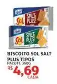 Assaí Atacadista Plus - biscoito sol salt oferta